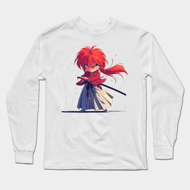 rouruni kenshin Long Sleeve T-Shirt by StevenBag